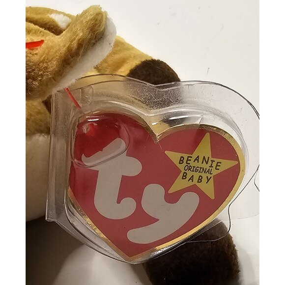 Ty Beanie Babies Whisper Deer 1998 Collectible Plush Toy 7" Fawn Baby - Picture 9 of 11